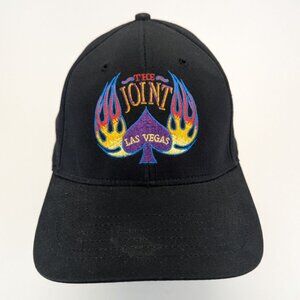 Hard Rock Hotel Las Vegas The Joint Black Snap Back Baseball Hat Cap L/XL